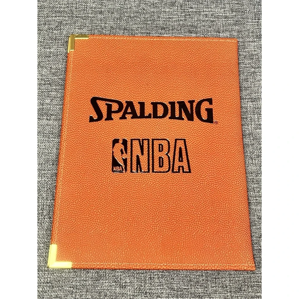 Spalding Official NBA Game Ball Portfolio/Folder/Notebook Composite Basketball‎